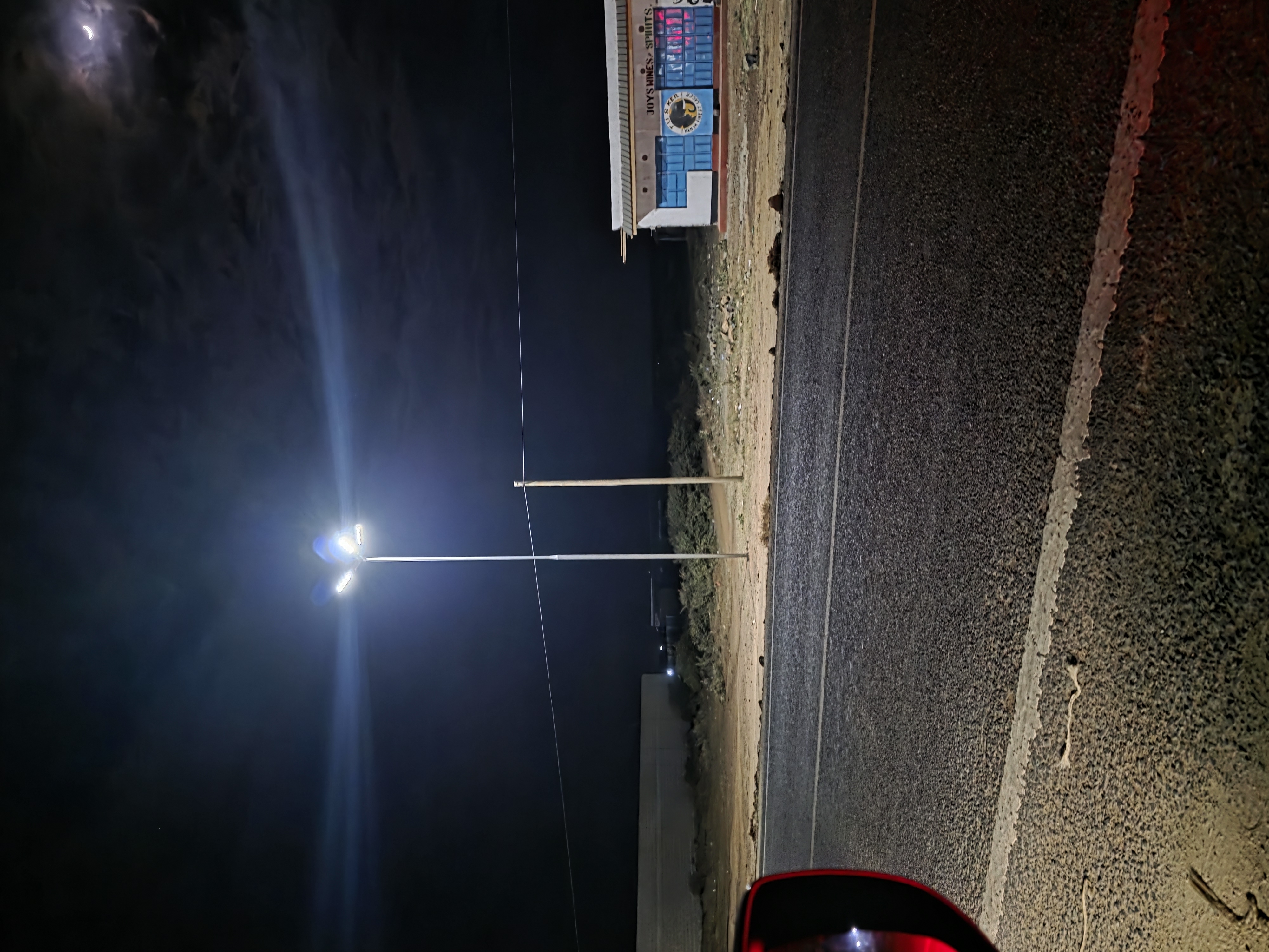 Sipili Road Lighting installation